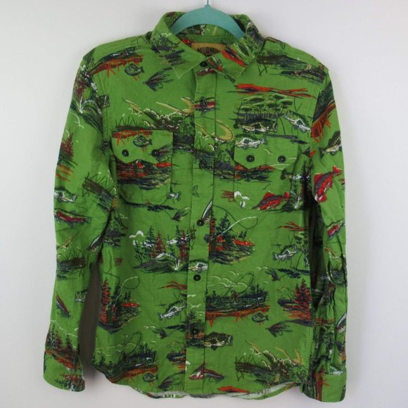 Billionaire Boys Club Other - Billionaire Boys Club Fly Fishing Flannel Shirt sz M